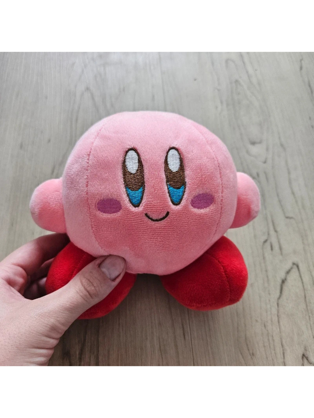 Kirby SK Japan Pink Plush Red Feet Nintendo HAL Laboratory Stuffed Toy